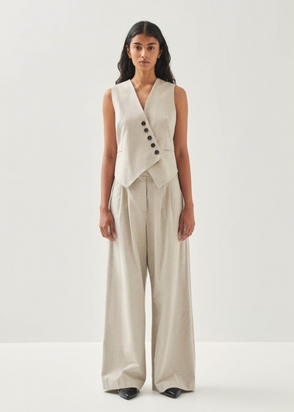 Women's Meran Cream Trousers