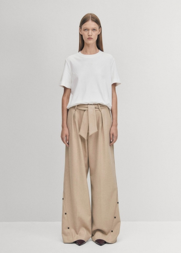 Women's Abbie Beige Trousers