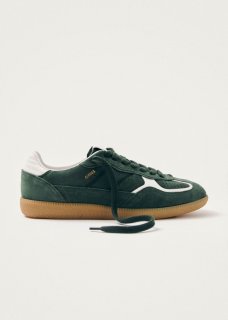 Men's Tb.490 Rife Forest Green Leather Sneakers