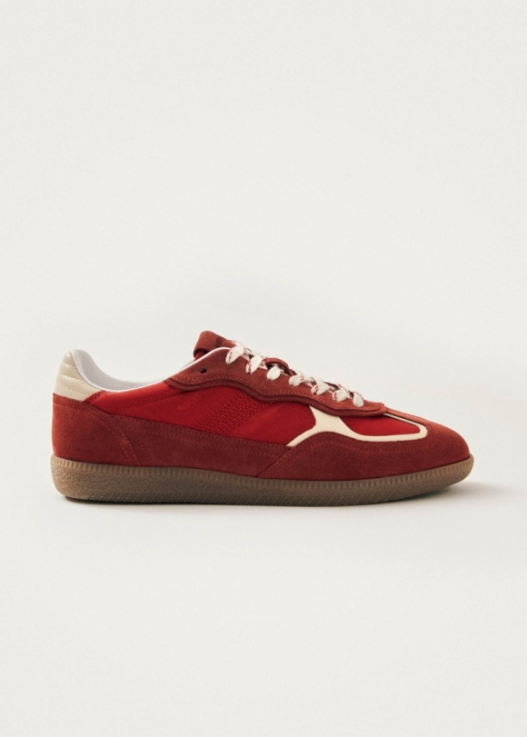 Women's Tb.490 Rife Sheen Red Leather Sneakers