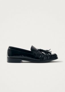 Women's Marietta Onix Black Leather Loafers