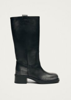 Women's Sajan Black Leather Boots