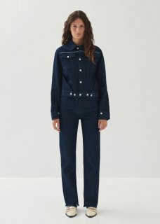 Women's Sand Indigo Denim Jacket