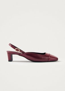 Women's Lindy Bliss Burgundy Leather Pumps