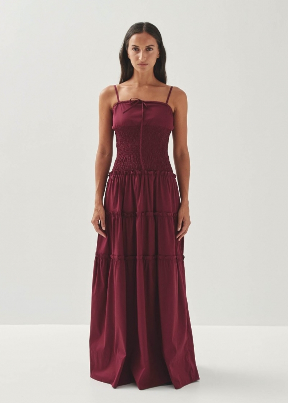 Women's Masami Burgundy Dress
