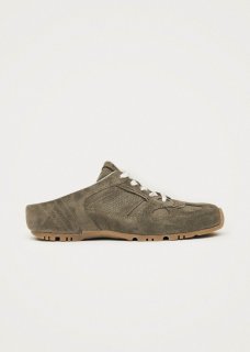 Men's Tb.56 Mule Khaki Leather Sneakers