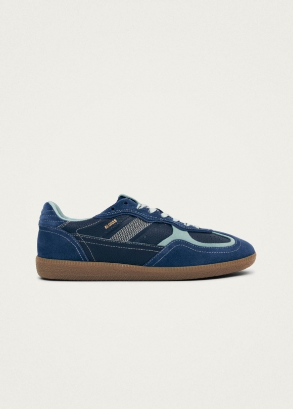 Women's Tb.490 Rife Grain Cobalt Leather Sneakers