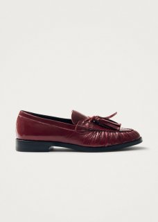 Women's Marietta Onix Burgundy Leather Loafers