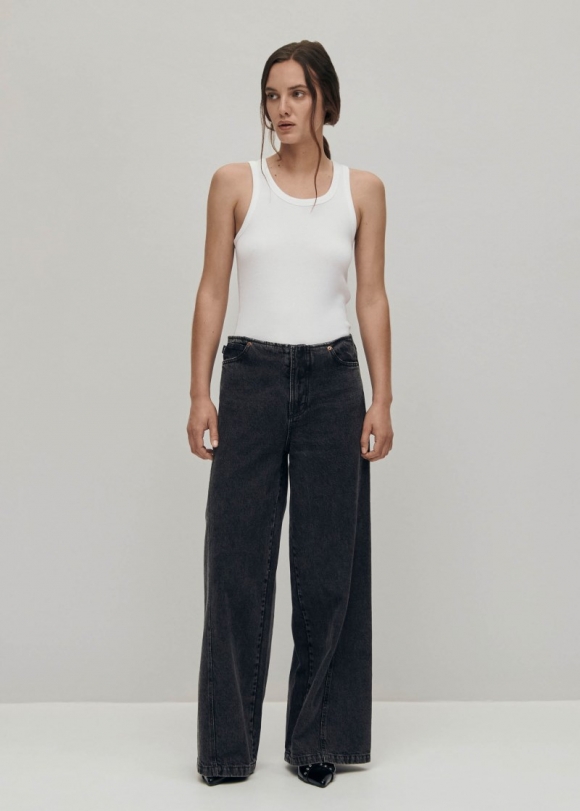 Women's Magda Black Denim Pants