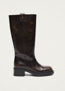 Women's Sajan Brown Leather Boots