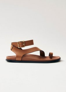 Women's Myles Tan Leather Sandals