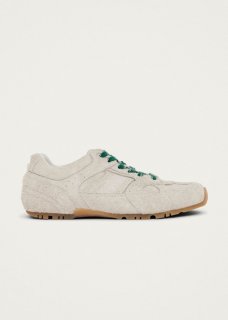 Men's Tb.56 Suede Fuzzy Light Grey Leather Sneakers
