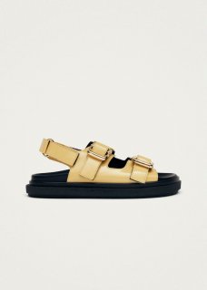 Women's Harper Onix Vanilla Leather Sandals