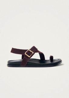 Women's Siren Soft Burgundy Leather Sandals