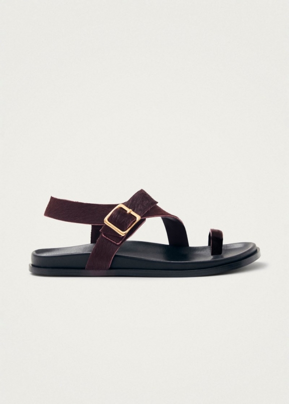 Women's Siren Soft Burgundy Leather Sandals