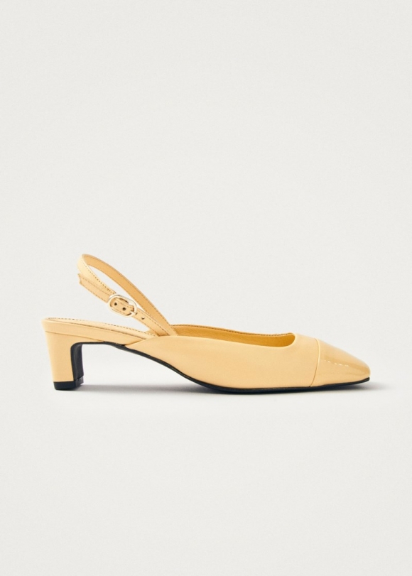 Women's Lindy Bliss Vanilla Leather Pumps