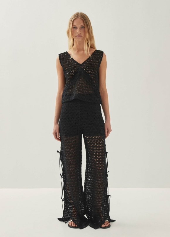 Women's Den Black Trousers