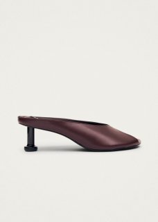 Women's Catherine Burgundy Leather Mules