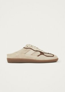 Men's Tb.490 Mule Cream Leather Sneakers