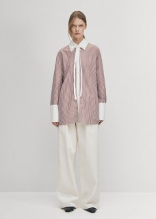 Women's Sempe Red Stripes Shirt