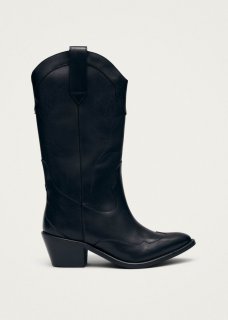 Women's Liberty Black Leather Boots