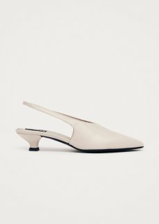 Women's Eros Cream Leather Pumps
