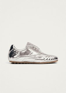 Men's Tb.99 Silver Leather Sneakers