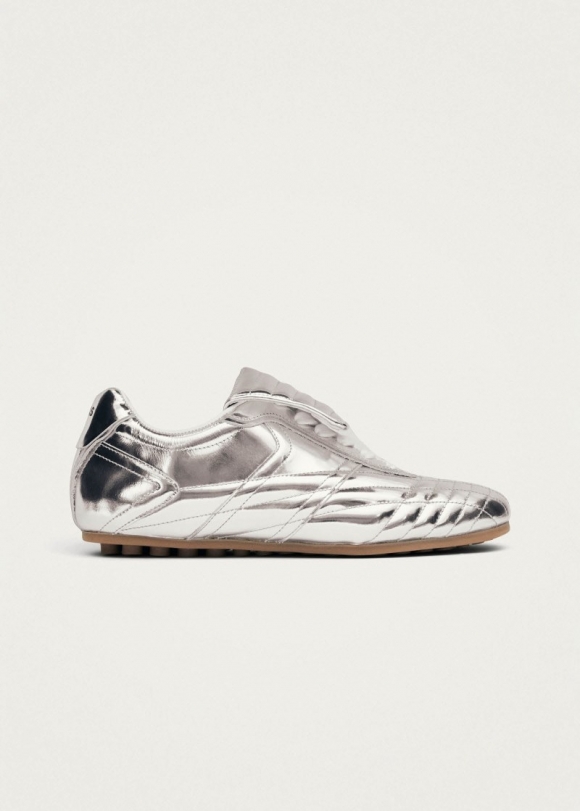 Men's Tb.99 Silver Leather Sneakers