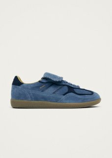 Men's Tb.490 Club Suede Blue Leather Sneakers