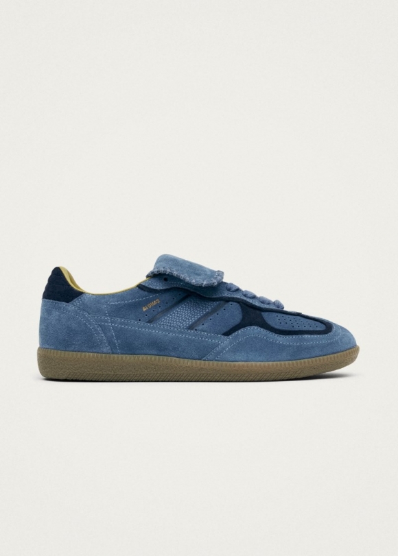 Men's Tb.490 Club Suede Blue Leather Sneakers