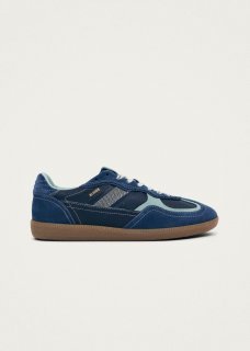 Men's Tb.490 Rife Grain Cobalt Leather Sneakers