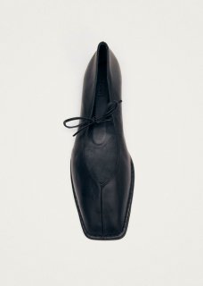 Women's Sway Black Leather Ballet Flats