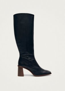 Women's East Black Leather Boots