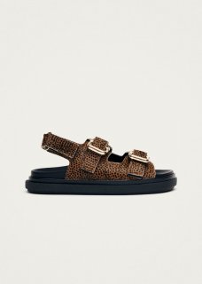 Women's Harper Soft Tan Leather Sandals