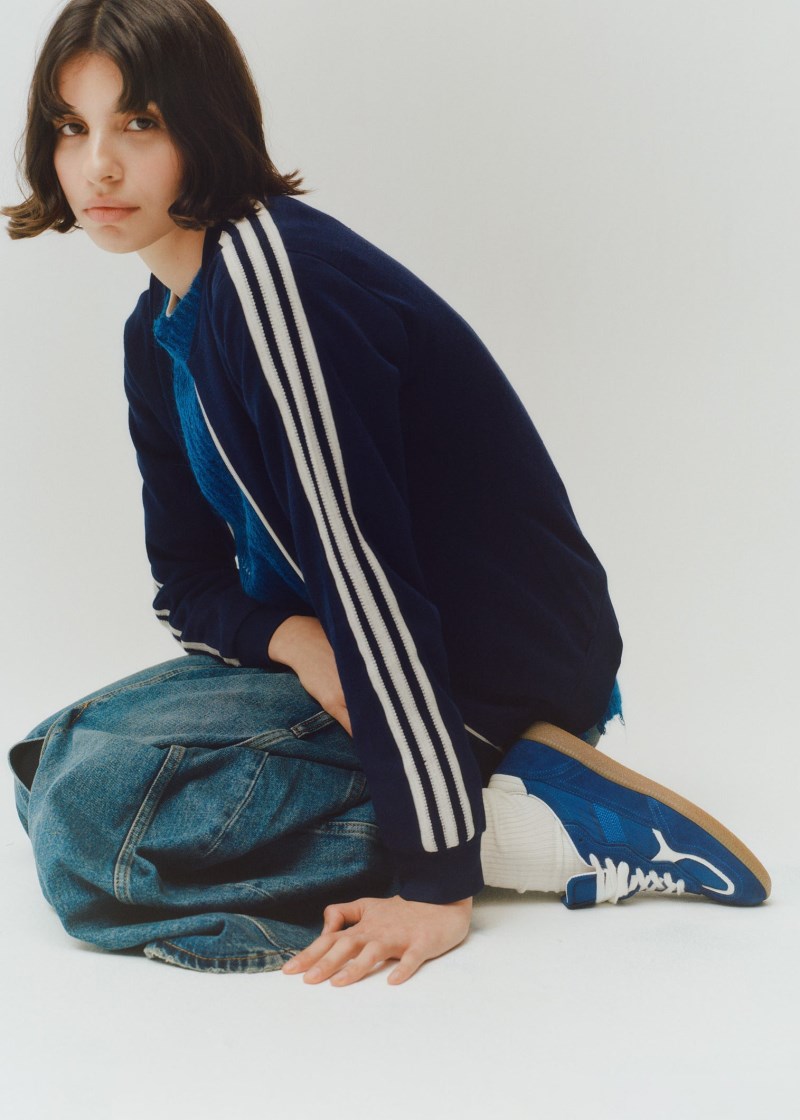 Women's Tb.490 Rife Sheen Blue Leather Sneakers