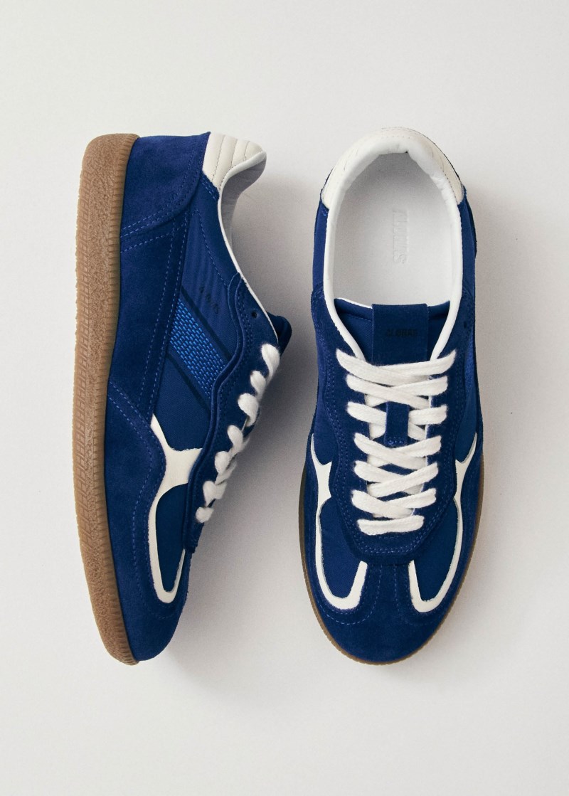 Women's Tb.490 Rife Sheen Blue Leather Sneakers