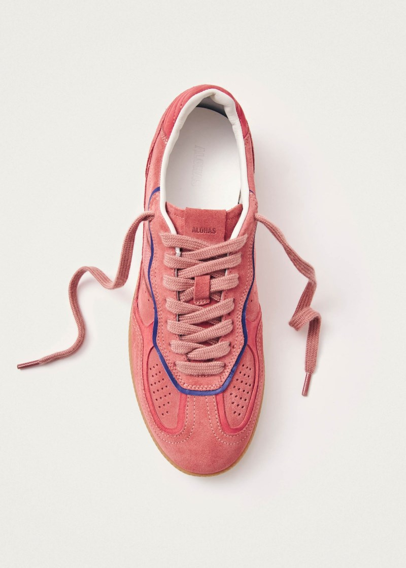 Men's Tb.490 Rife Pink Leather Sneakers