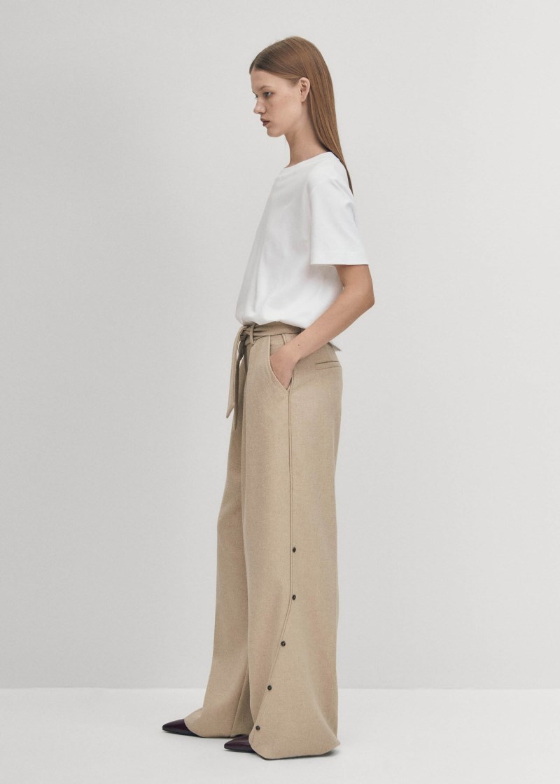 Women's Abbie Beige Trousers
