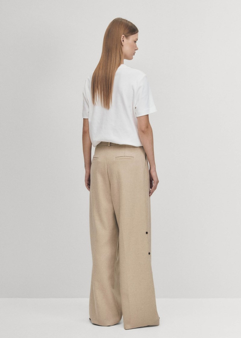 Women's Abbie Beige Trousers