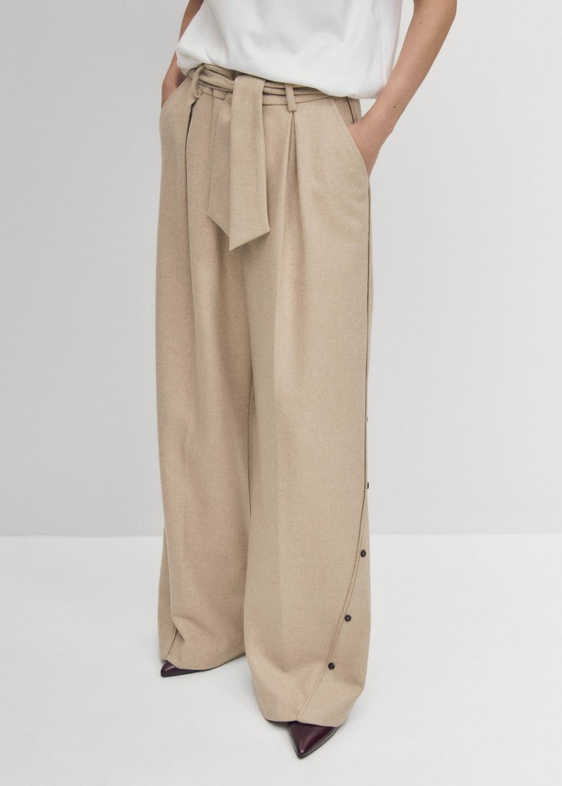 Women's Abbie Beige Trousers