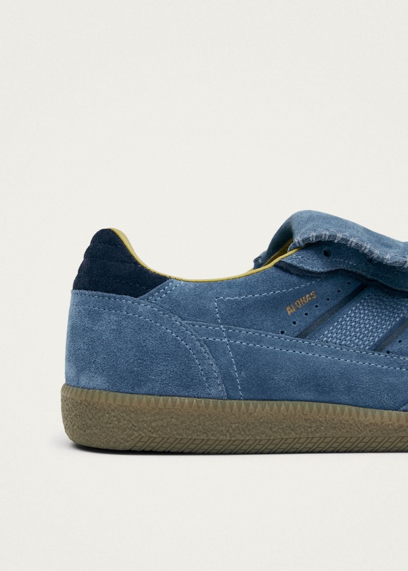 Women's Tb.490 Club Suede Blue Leather Sneakers