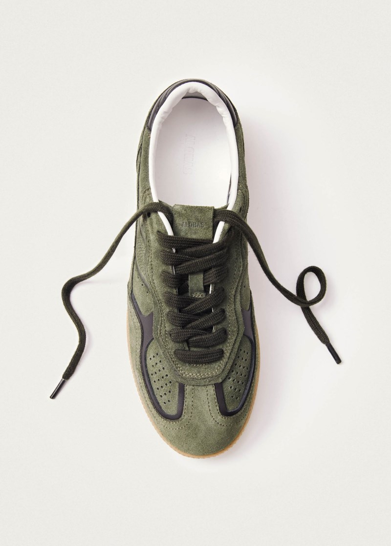 Women's Tb.490 Rife Dusty Olive Leather Sneakers