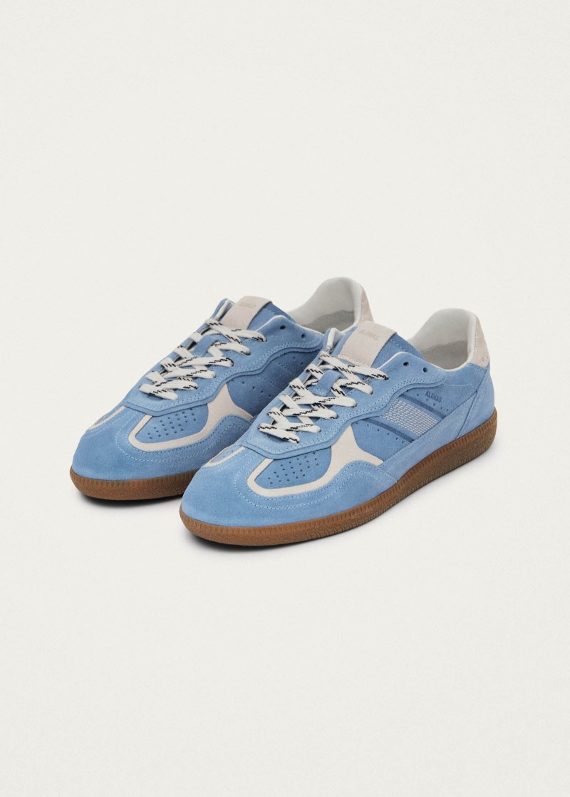 Men's Tb.490 Rife Cornflower Blue Cream Leather Sneakers