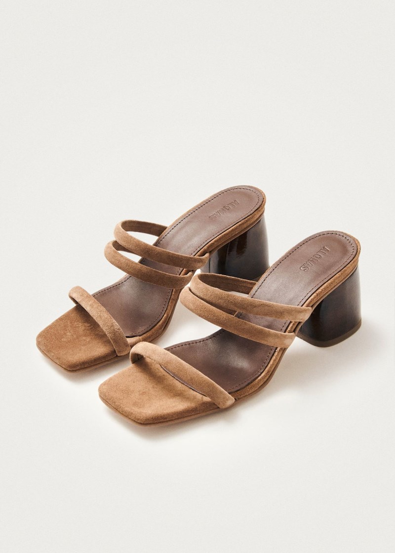 Women's Indiana Brown Leather Sandals