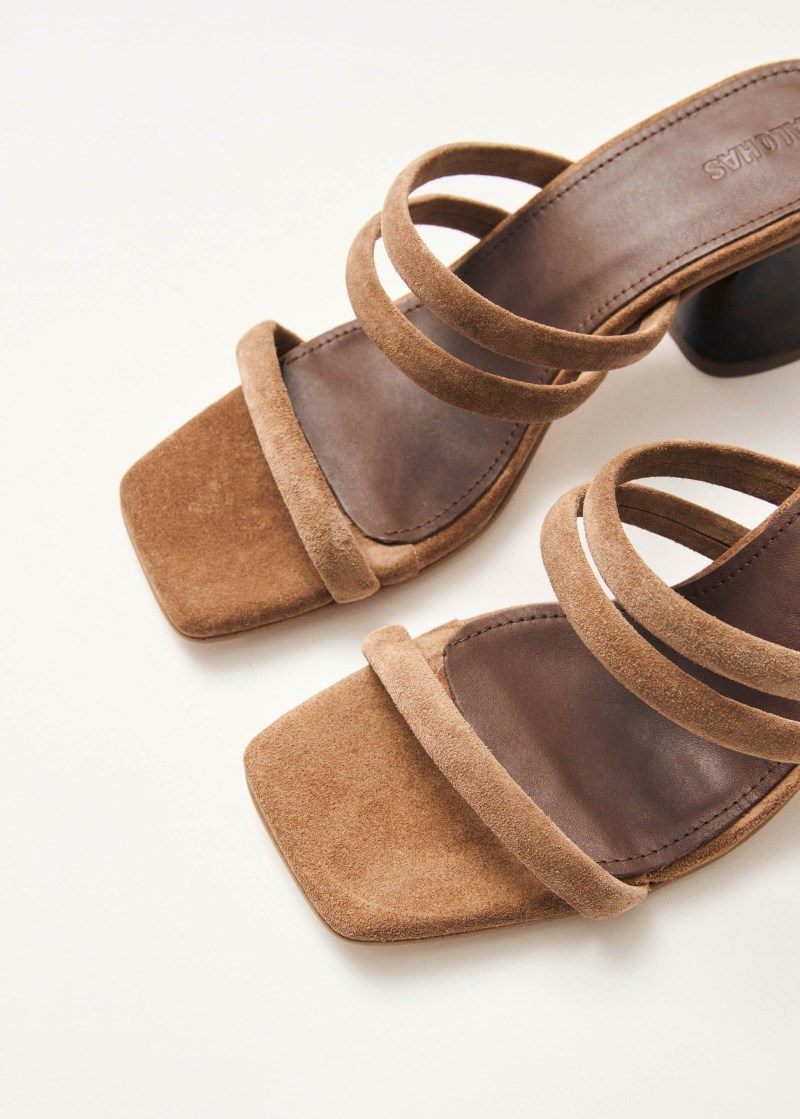 Women's Indiana Brown Leather Sandals