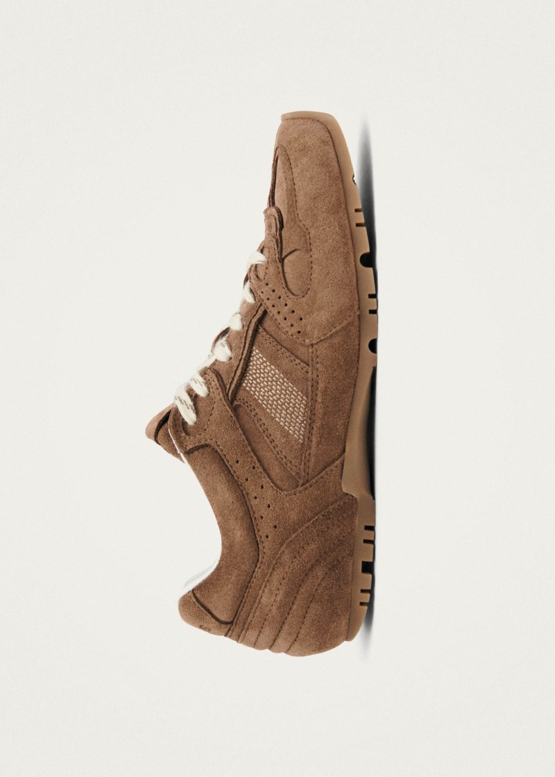 Men's Tb.56 Suede Brown Leather Sneakers