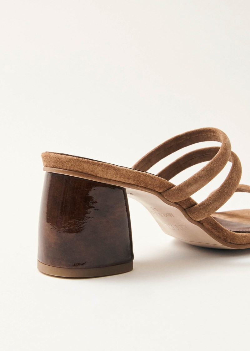 Women's Indiana Brown Leather Sandals