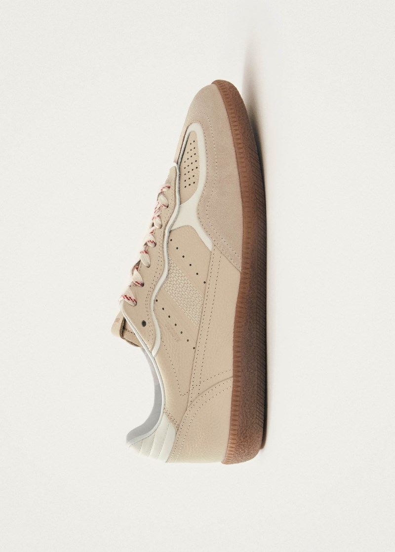 Men's Tb.490 Rife Grain Cream Leather Sneakers