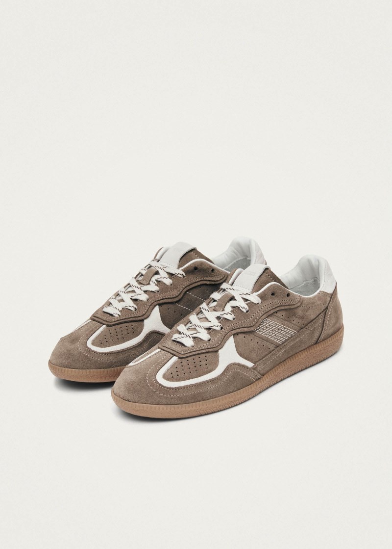 Women's Tb.490 Rife Taupe Leather Sneakers