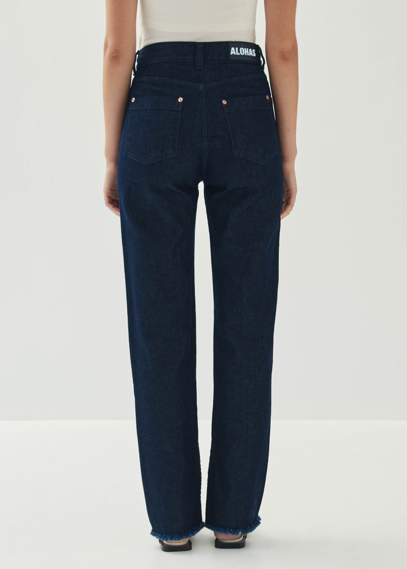 Women's Kansas Indigo Denim Trousers